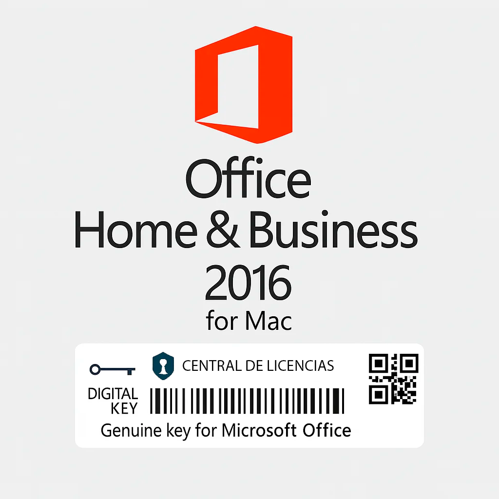 Office 2016 for MAC Office Home and Business 2016 Mac - Por vida - Image 1